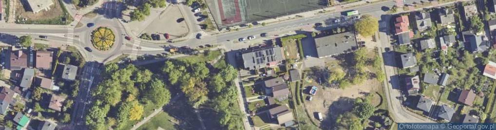 Zdjęcie satelitarne Indywidualna Praktyka Lekarska Prywatny Gabinet Ginekologiczny Maria Beata Radomska