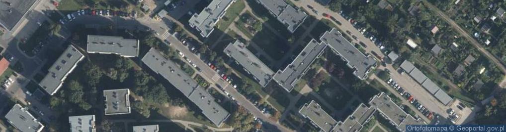 Zdjęcie satelitarne Indywidualna Praktyka Lekarska w Miejscu Wezwania Anita Kin Pawełek