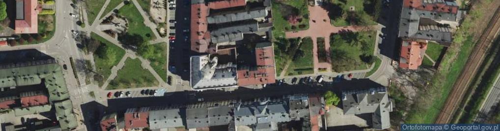 Zdjęcie satelitarne Indywidualna Praktyka Lekarska w Miejscu Wezwania Klecz Cichoń Justyna