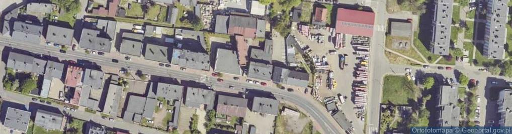 Zdjęcie satelitarne Indywidualna Praktyka Lekarska Wyłącznie w Miejscu Wezwania Barbara Duda Raszewska
