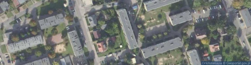 Zdjęcie satelitarne Indywidualna Praktyka Lekarska Wyłącznie w Miejscu Wezwania Maria Pierzkała Lenartowska