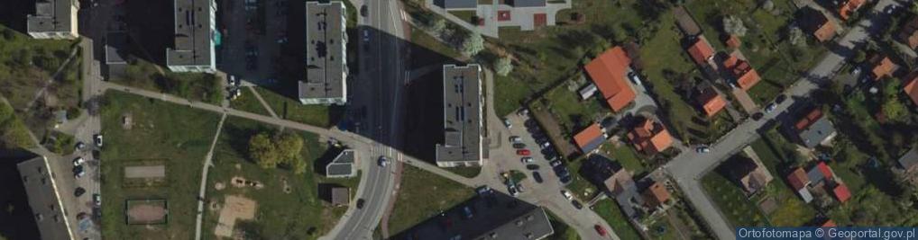 Zdjęcie satelitarne Indywidualna Praktyka Pielęgniarska Anna Kulwicka