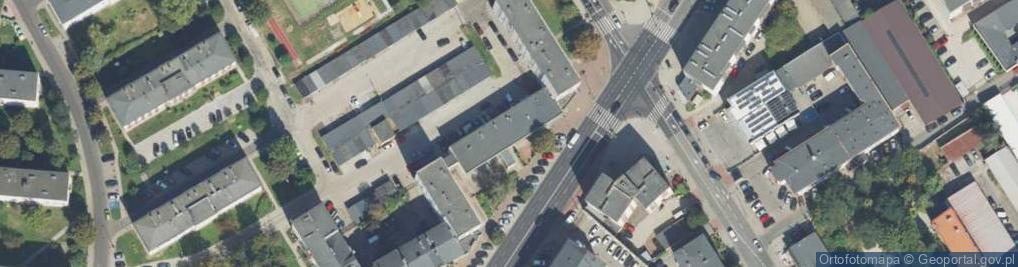 Zdjęcie satelitarne Indywidualna Specjalistyczna Praktyka Brodnicka