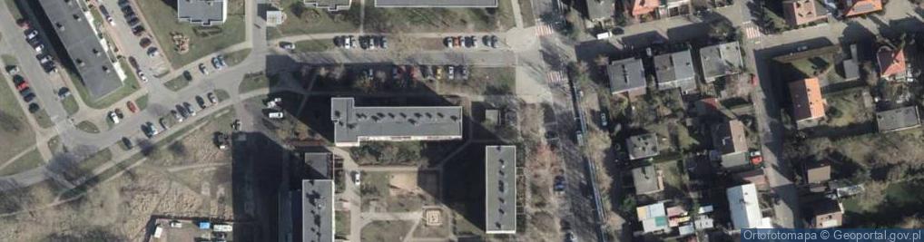Zdjęcie satelitarne Indywidualna Specjalistyczna Praktyka Lekarska Danuta Jastrzębska-Małek