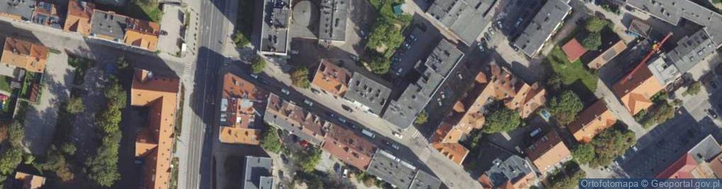 Zdjęcie satelitarne Indywidualna Specjalistyczna Praktyka Lekarska Hanna Maria Kudyba Bizon