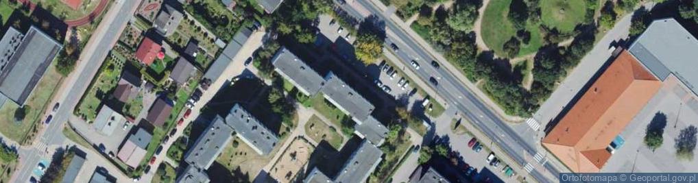 Zdjęcie satelitarne Indywidualna Specjalistyczna Praktyka Lekarska Jadwiga Waszak