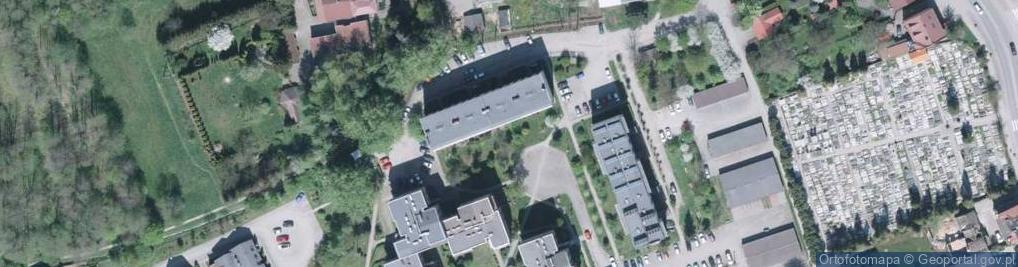 Zdjęcie satelitarne Indywidualna Specjalistyczna Praktyka Lekarska Małgorzata Wawrzyniak
