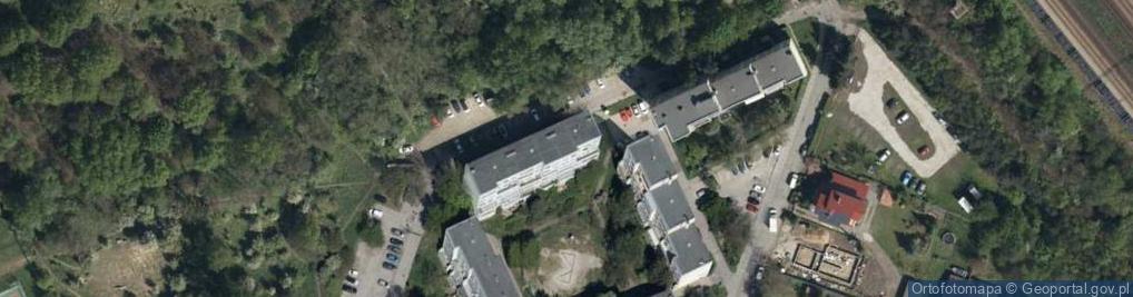 Zdjęcie satelitarne Indywidualna Specjalistyczna Praktyka Lekarska w Dziedzinie Chirurgii Klatki Piersiowej Andrzej Maciej Majewski