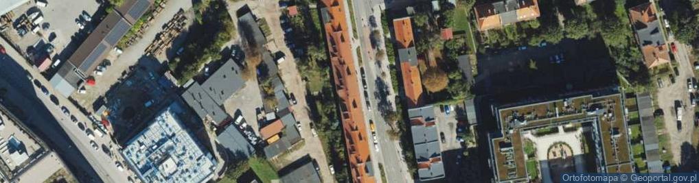 Zdjęcie satelitarne Indywidualna Specjalistyczna Praktyka Lekarska w Miejscu Wezwania Danuta Pospieszalska Paradowska