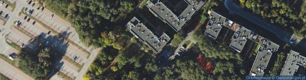 Zdjęcie satelitarne Indywidualna Specjalistyczna Praktyka Lekarska w Miejscu Wezwania Elżbieta Gawryszczak Słabek