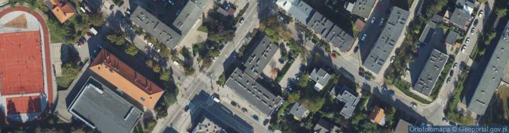 Zdjęcie satelitarne Indywidualna Specjalistyczna Praktyka Lekarska w Miejscu Wezwania Jolanta Bogusz Brzęk Specjalista Psychiatra