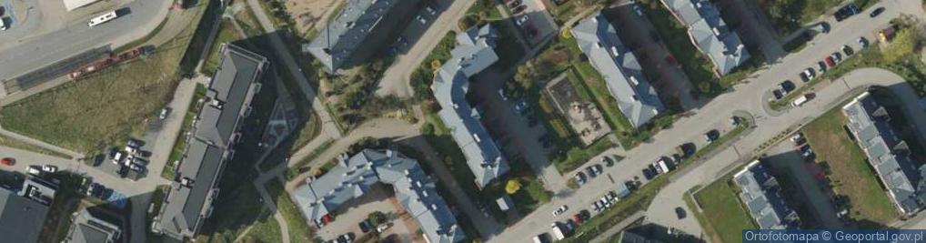 Zdjęcie satelitarne Indywidualna Specjalistyczna Praktyka Lekarska w Miejscu Wezwania Wioleta Kusio