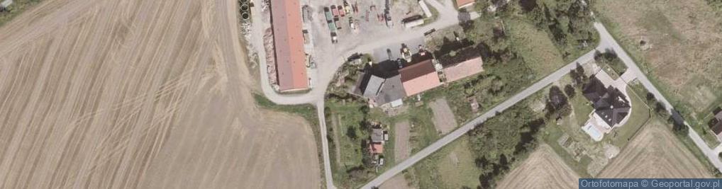 Zdjęcie satelitarne Indywidualne Gospodarstwo Rolne Bąk Agnieszka