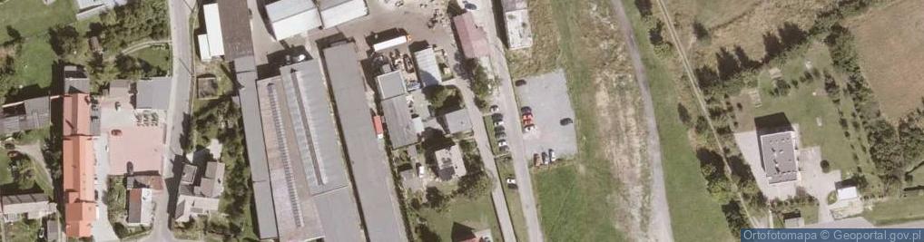 Zdjęcie satelitarne Indywidualne Gospodarstwo Rolne Marek Tyniów