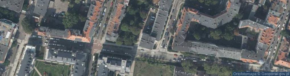 Zdjęcie satelitarne Info Promotion Jędrzejak Mikołaj Tarociński Szymon