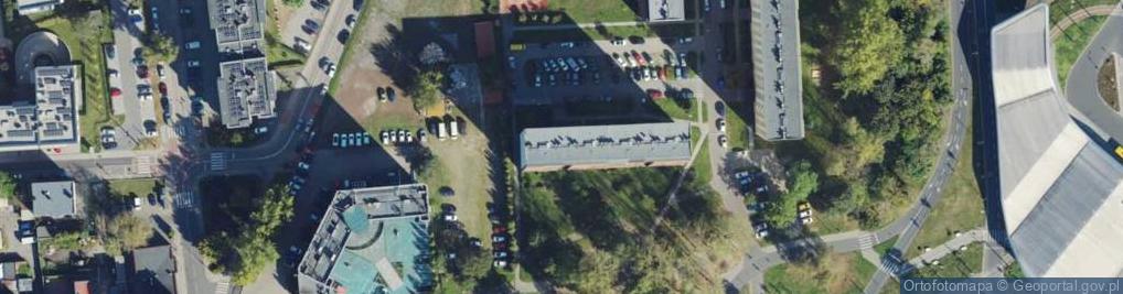 Zdjęcie satelitarne Infrastruktura Anna Rozwadowska Palarz