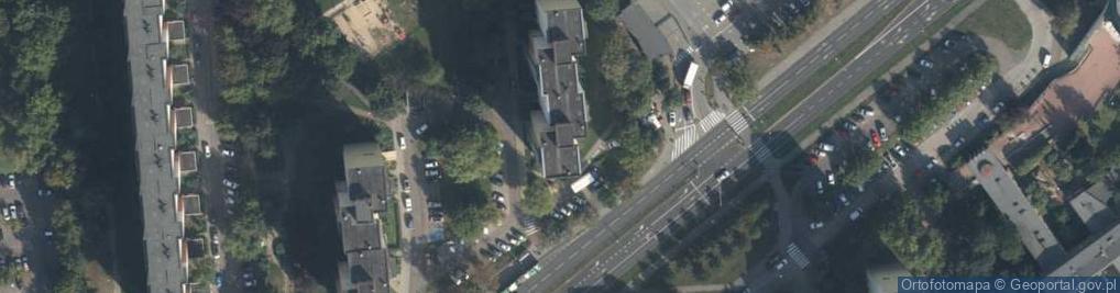 Zdjęcie satelitarne Inna Skarżanowska Przedsiębiorstwo Handlowo-Usługowe