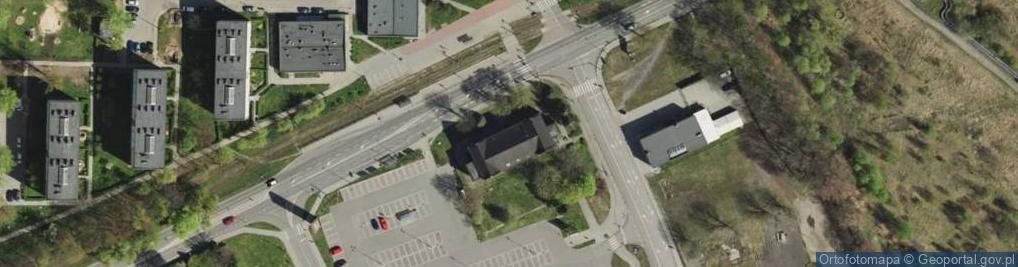 Zdjęcie satelitarne Innova Stal Sp. z o.o. Piekary Śląskie 41-940; ul 1 Maja 35