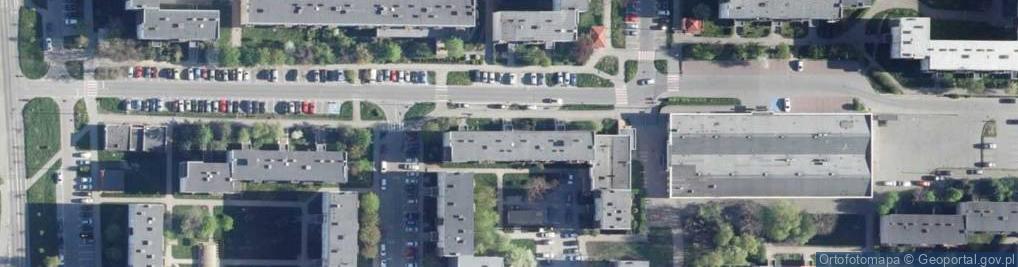 Zdjęcie satelitarne Inowrocławskie Stowarzyszenie Tenisowe Sokół
