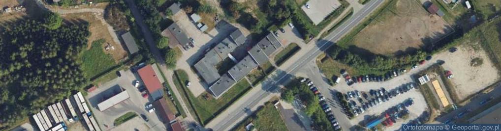Zdjęcie satelitarne Inspekcja Weterynaryjna Powiatowy Inspektorat Weterynarii w Sępólnie KR