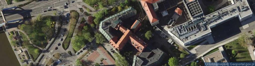 Zdjęcie satelitarne Inspektoria Towarzystwa Salezjańskiego we Wrocławiu