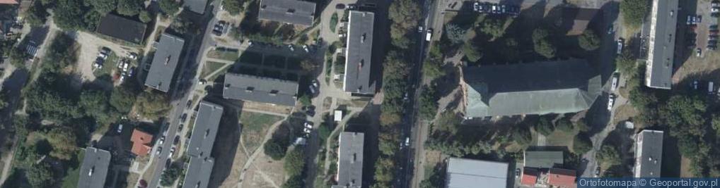 Zdjęcie satelitarne Inspiracja Mariusz Dziubiński