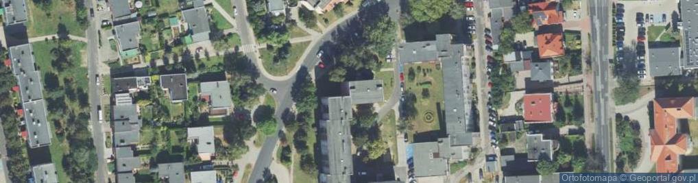 Zdjęcie satelitarne Instalatorstwo Gazowe K Ćwikliński nr Ewid Upr 99 RZ 88 Lo Gostyń