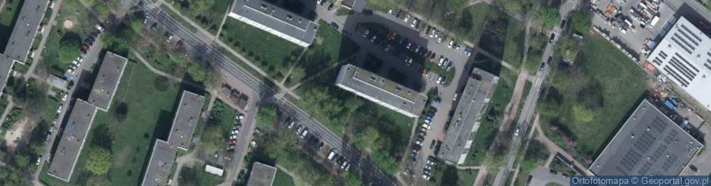 Zdjęcie satelitarne Instmont Zakład Instalacyjny Zbigniew Sikora