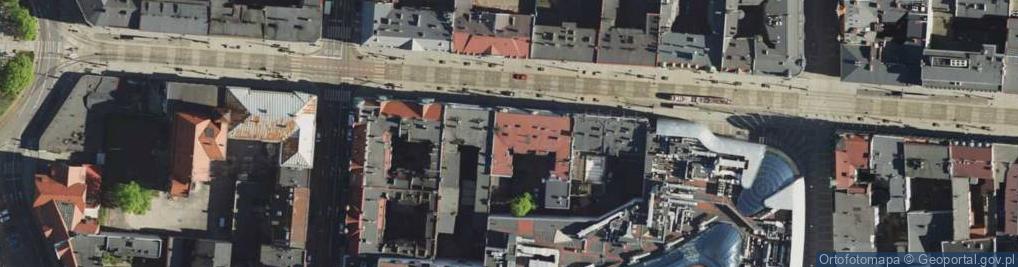 Zdjęcie satelitarne Instytut Regionalny w Katowicach