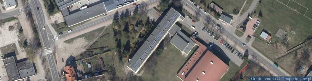 Zdjęcie satelitarne Integracyjna Szkoła Podstawowa w Szczecinku