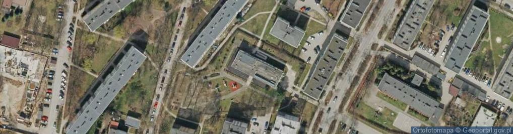 Zdjęcie satelitarne Integracyjne Przedszkole Samorządowe nr 27 w Kielcach