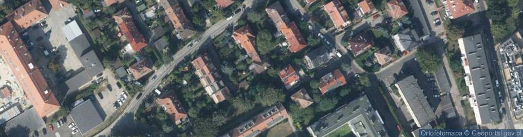 Zdjęcie satelitarne Inter Alia Piotr Chmiel Specjalistyczne Kursy Językowe Oraz Tłumaczenia