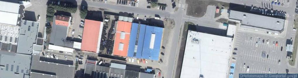 Zdjęcie satelitarne Inter - Podłogi, Schody, Tarasy, Domki drewniane