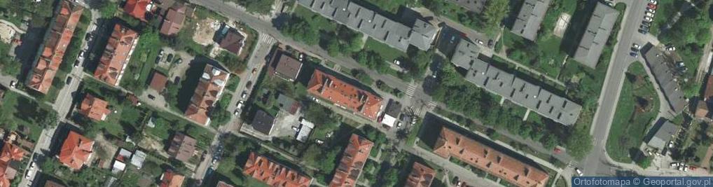 Zdjęcie satelitarne Interakcja