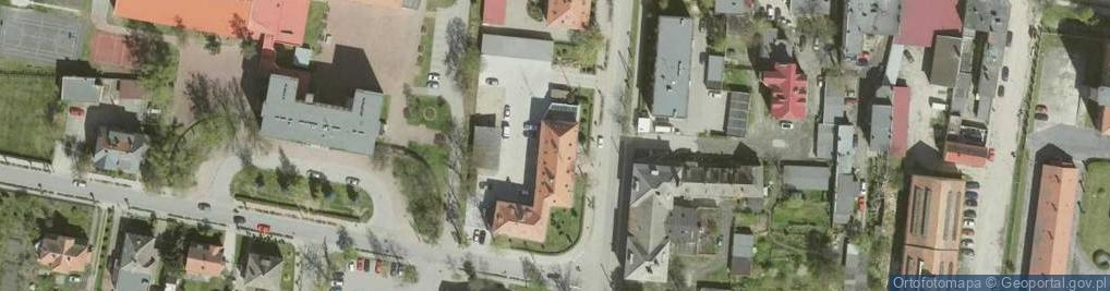 Zdjęcie satelitarne International Police Association Region w Miliczu