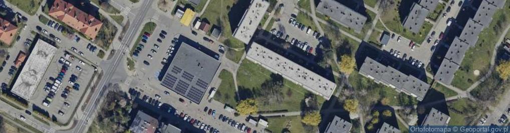 Zdjęcie satelitarne Internistyczne Lekarskie Wizyty Domowe