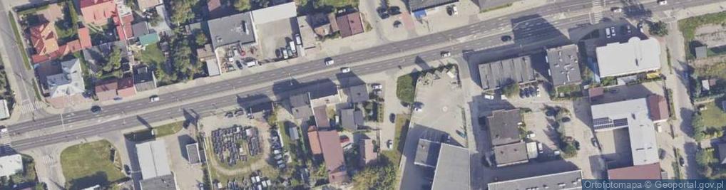 Zdjęcie satelitarne Intrata Żyła i Lubomirski