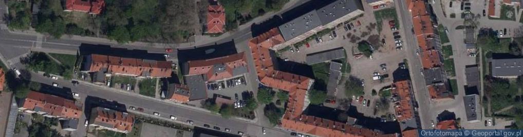 Zdjęcie satelitarne Inwalidów, Flieger, Legnica