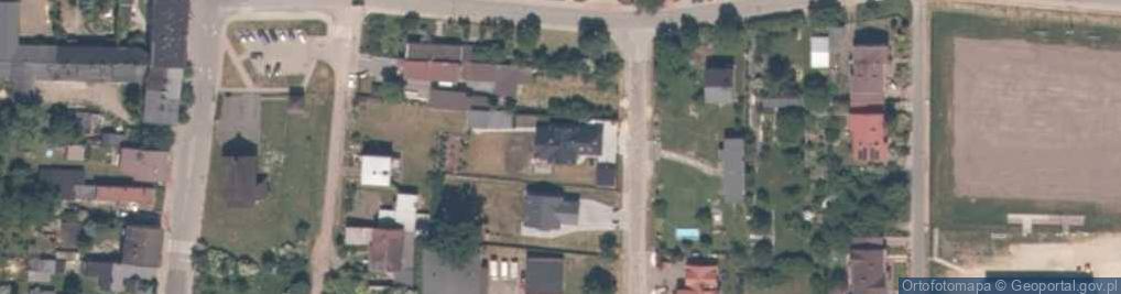 Zdjęcie satelitarne Inż Biuro Badania Wypadków Drogowych