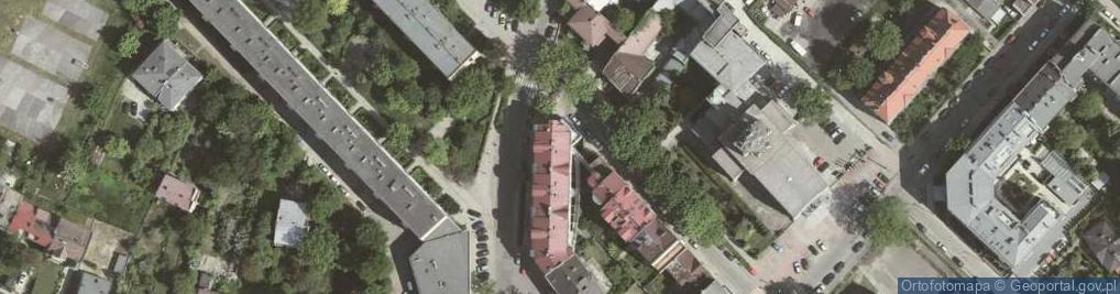 Zdjęcie satelitarne Ireneusz Kabat Przedsiębiorstwo Usługowo - Handlowo - Produkcyjne - Krakbell-Telekom