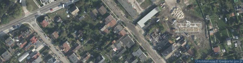 Zdjęcie satelitarne Ireneusz Kordusiak Biuro Projektowe Ireneusz Kordusiak