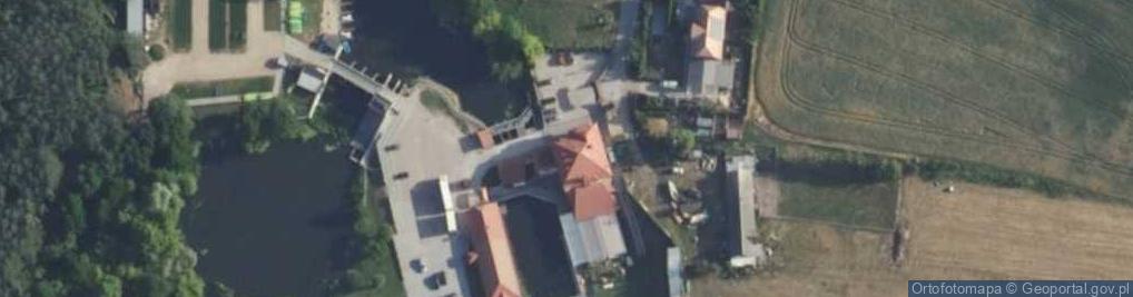 Zdjęcie satelitarne Ireneusz Łachacki Bobrowy Dwór