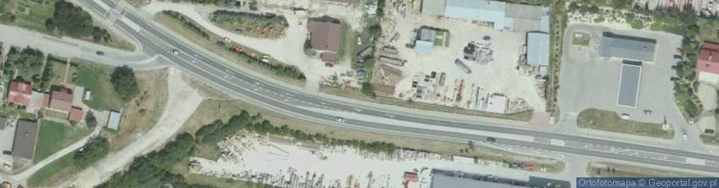 Zdjęcie satelitarne Ireneusz Zielonka Firma Handlowo Usługowo Produkcyjna Fizbus