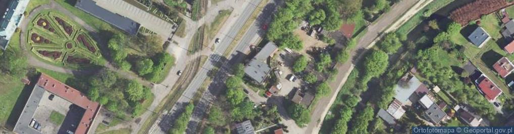 Zdjęcie satelitarne Irpol Łęgosz Dagmara Łęgosz Ireneusz