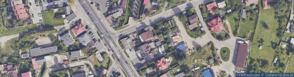 Zdjęcie satelitarne Iwa Hurtownia Artykułów Spożywczych