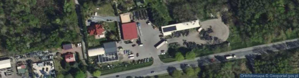 Zdjęcie satelitarne Iwona Jelińska-Kluczyk Zakład Usługowo-Handlowy Pogum Bis