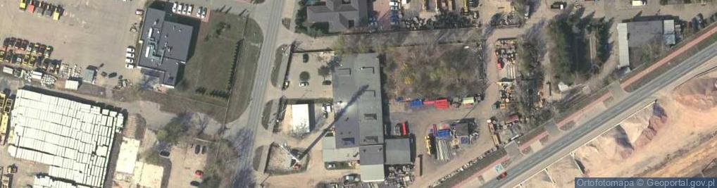 Zdjęcie satelitarne Iwona Rybkowska P.P.H.U ~Lazur~ ~Bogmar~ Zakład Urządzeń Dźwigowych