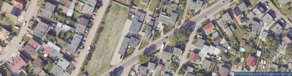 Zdjęcie satelitarne Iwona Wasik Ośrodek Szkolenia Kierowców Iawa Iwona Wasik