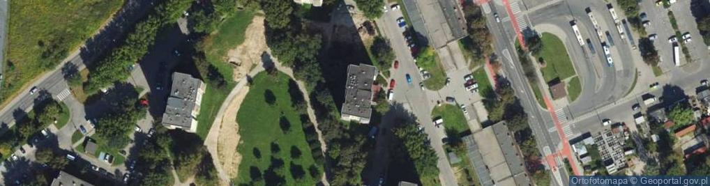 Zdjęcie satelitarne Iwona Wolska Firma Handlowo Usługowa Rav-Bud