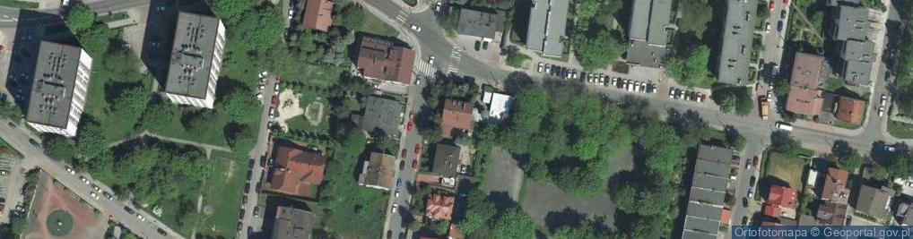 Zdjęcie satelitarne Izabella Handel Hurtowy Art Przemysłowymi Export Import i Sroka
